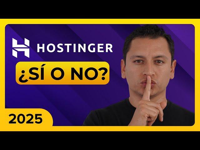 Curso de Hostinger en Español 2025 | Reseña y Tutorial
