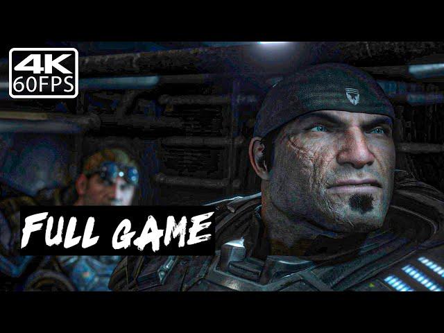 Gears of War: Ultimate Edition | Gameplay Walkthrough 4K 60FPS FULL GAME (No Commentary)