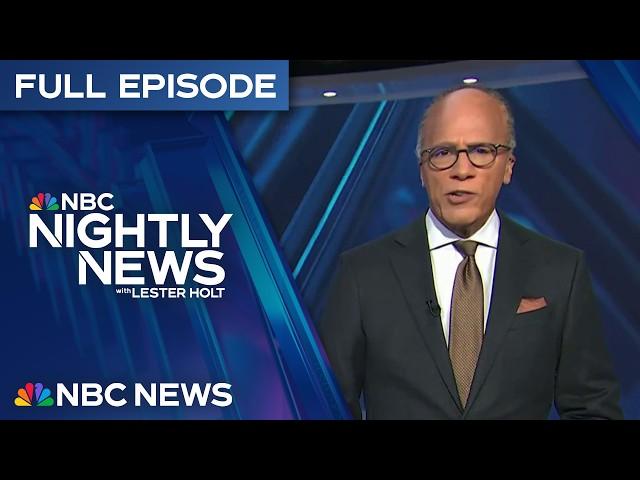 Nightly News Full Episode - Jan. 6