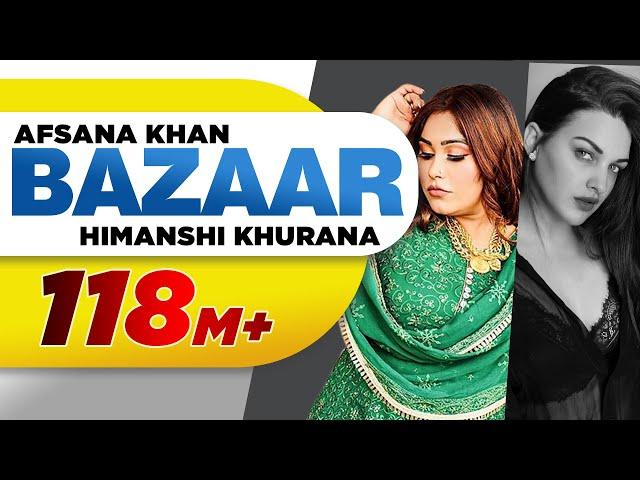 Bazaar (Full Video)| Afsana Khan Ft Himanshi Khurana | Yuvraj Hans | Gold Boy| Abeer| New Songs 2020