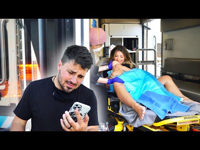 HAD THE BABY IN AN AMBULANCE! *MY HUSBAND MISSED IT*