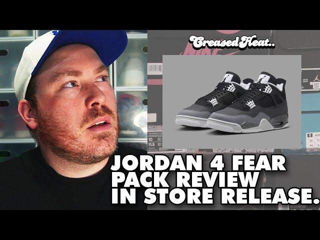 They have RETURNED!! | Jordan 4 'Fear pack' in hand review