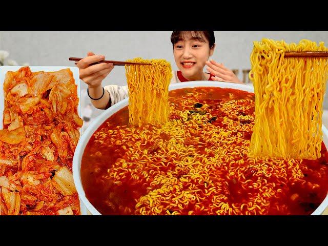 스코빌지수가 8000?! 강렬하게 매운맛!! 신제품 장인라면 맵싸한맛 먹어봤습니다 Spicy Ramyeon MUKBANG ASMR