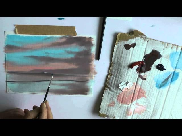 OIL PAINTING FOR BEGINNERS BY ALAN KINGWELL...PART ONE