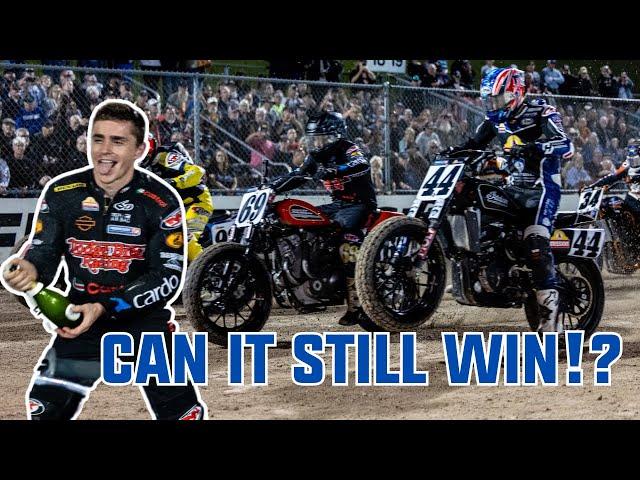 Is the Harley-Davidson XR750 STILL Competitive!? 2024 American Flat Track Round Two