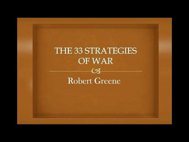 33 Strategies Of War Audiobook