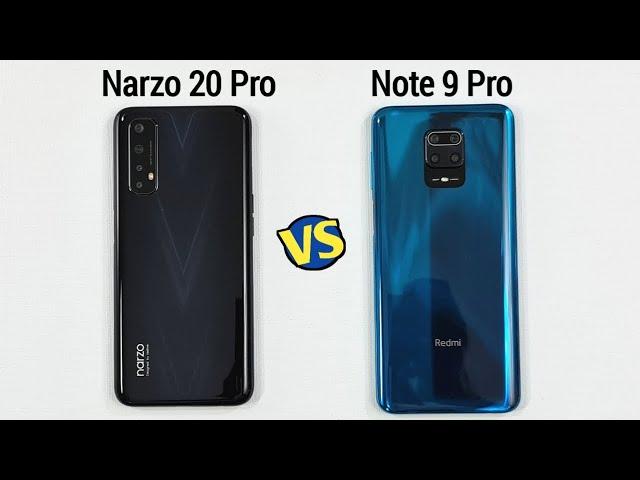 Realme Narzo 20 Pro vs Redmi Note 9 Pro Speed test & Camera Comparison