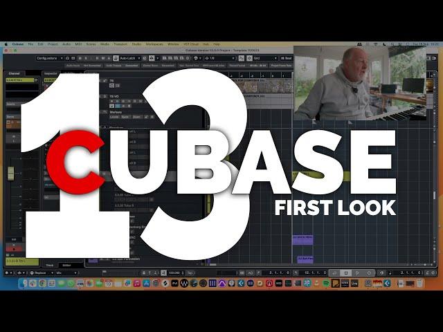 Cubase 13 - FIRST LOOK