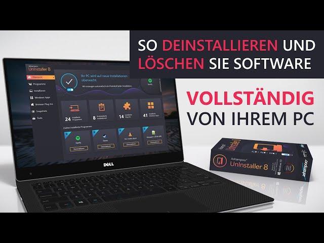 Ashampoo Video Tutorial: So deinstallieren und löschen Sie Software vollständig von Ihrem PC