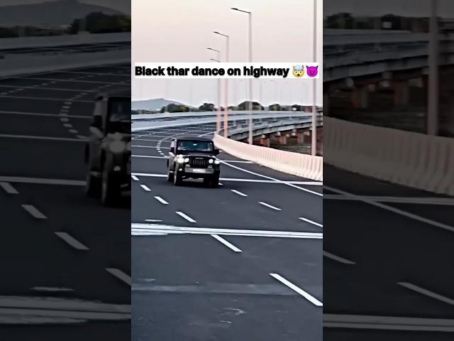 Black Fortuner dance on highwayBlack Thar dance on highway#dance#highway#black#thar#shorts#viral