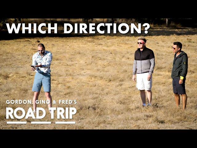 Fred Gets Them Lost!  | Gordon, Gino, and Fred's Road Trip