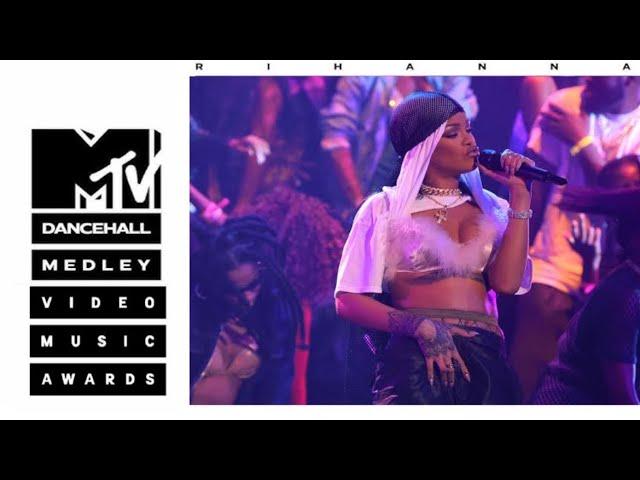 Rihanna FULL HD - Rude Boy/What's My Name/Work (Live From The MTV VMAs 2016)