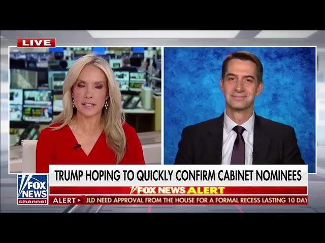 November 19, 2024: Tom Cotton Joins America's Newsroom