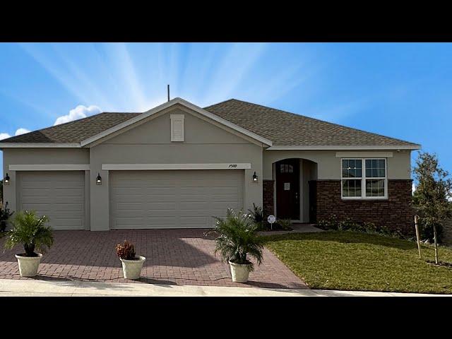 Florida New Construction 4 bedroom 3 car garage new House Tour