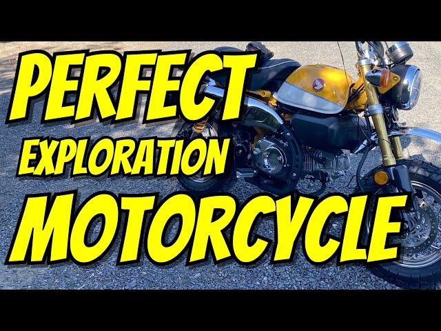 Honda Monkey Is A Perfect Exploration Bike - Are Small Motorcycles Safer?