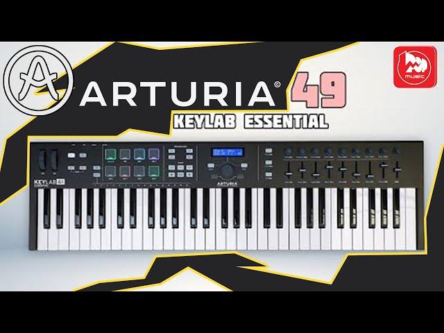 MIDI клавиатуры ARTURIA KeyLab Essential 61, KeyLab Essential 49 Black