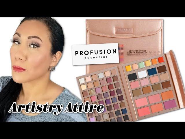 Profusion Artistry Attire 72 Piece All in One Beauty Portfolio | Demo + Review