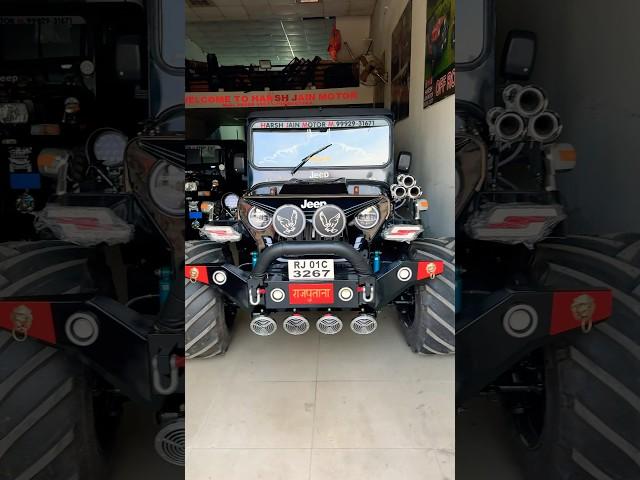 MODIFIED JEEP MAKER ️9992931671 #modifiedjeep #automobile #thar #jeep #offroad