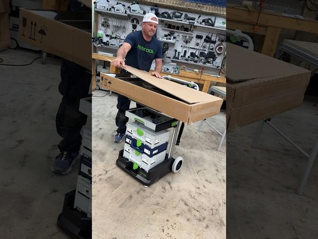 The @festool-canada  extension table for the MW 1000 mobile work bench for more work surface