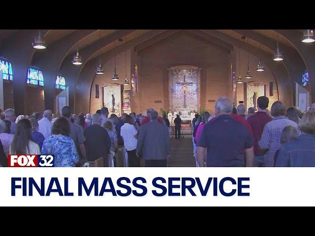 Saint Bernadette Roman Catholic Church celebrates final mass