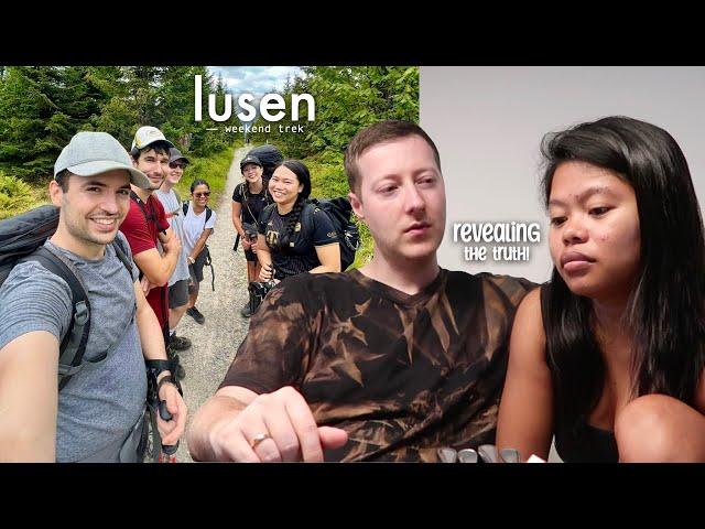 weekend vlog ⎯ TREK TO LUSEN │ NAGHIWALAY NGA BA KAMI NI MISTER KAYA AKO NAGTAGAL SA PINAS?liebe ann