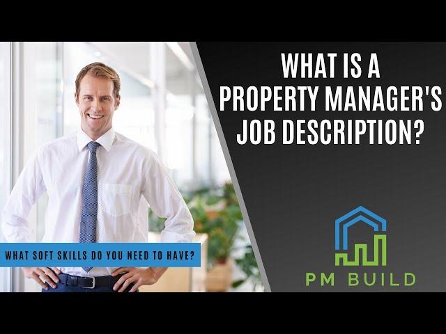 Property Manager Job Description