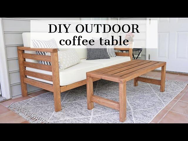 DIY Outdoor Coffee Table for $20