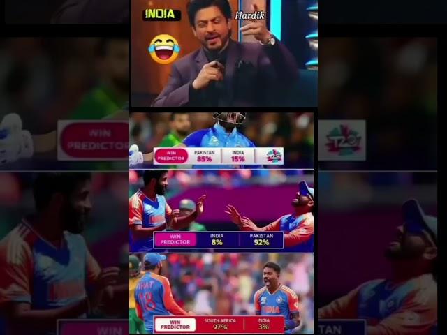 Hardik pandya ne win predictor badal diya #shorts #cricket