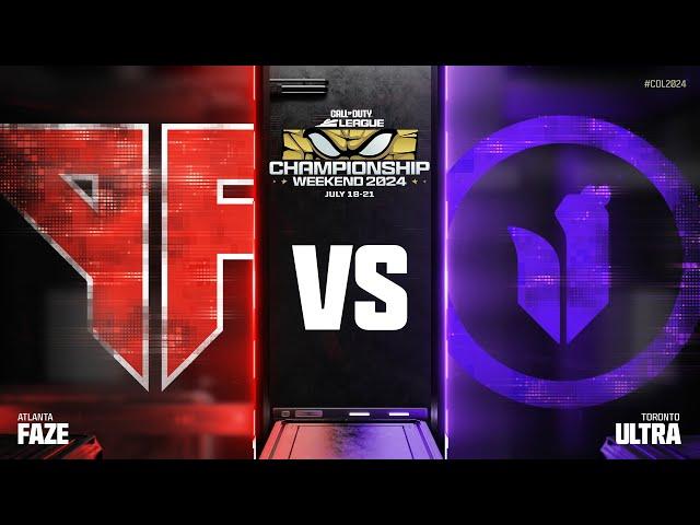 @TorontoUltra vs @AtlantaFaZe | CDL Champs | Losers Round 2