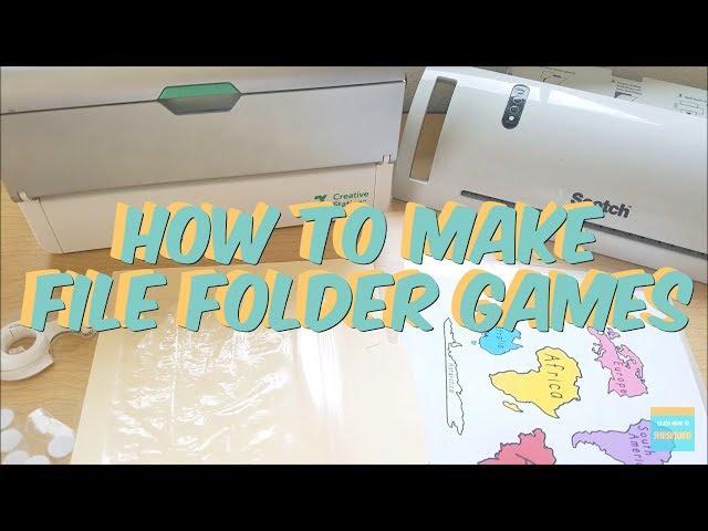 How to Make File Folder Games \\ Play With Purpose