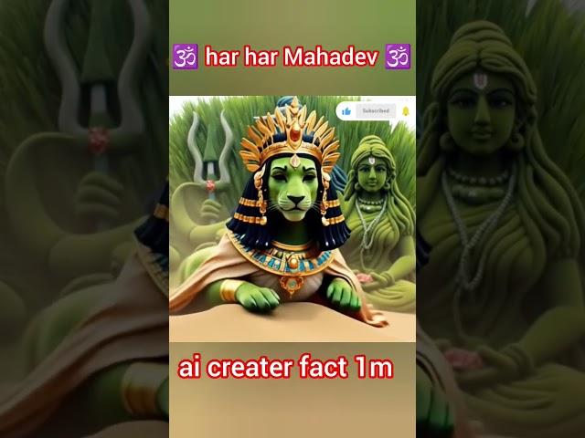 ️har har Mahadev ️#ai #funny #viralshort #1million #1000subscriber