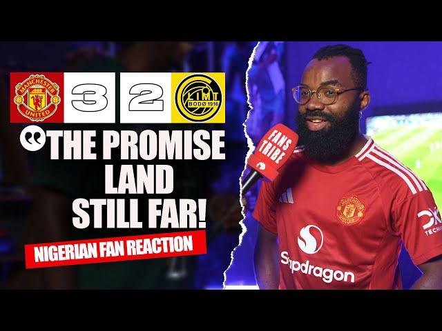 MANCHESTER UNITED 3-2 BODO ( Ipali - NIGERIAN FAN REACTION) EUROPA LEAGUE - 2024-2025 HIGHLIGHTS