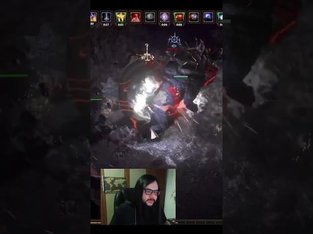 Path of exile 1 Warden Abyss Stacker Flicker Vaal flicker Strike fun #pathofexile #twitch