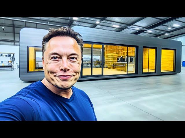 Elon Musk FINALLY Released Tesla's $12,000 Tiny House!