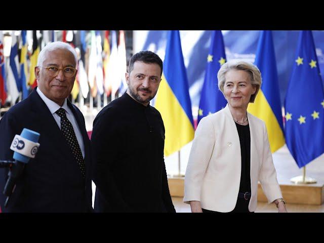 EU leaders hold emergency Ukraine talks in Brussels