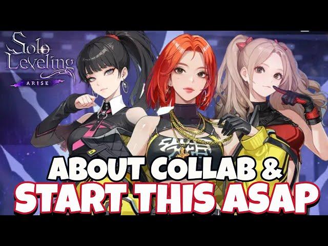 EVERYONE START DOING THIS! COLLAB UNITS & MORE! [Solo Leveling: Arise]