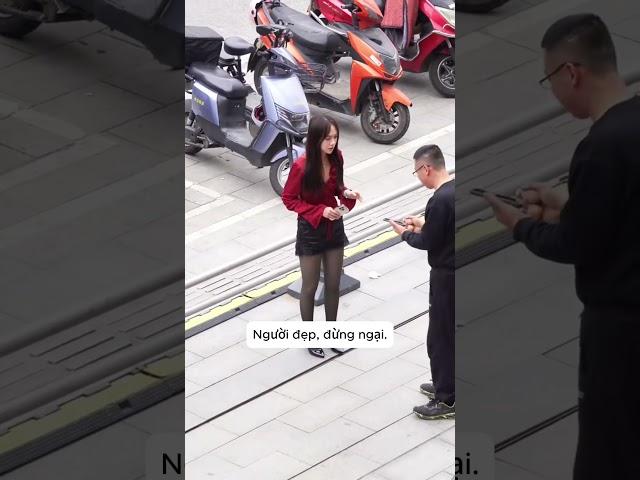 Troll em gái xinh đẹp cười không nhặt được mồm #troll #funny #videohai #gai #gáixinh #shorts