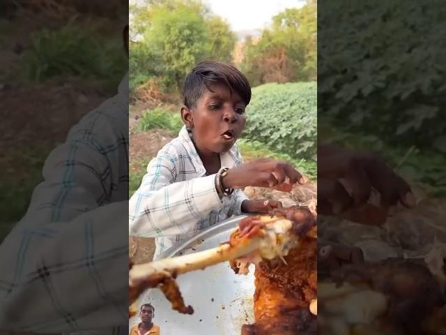 Matan leg  chicken leg pices vs Prabhu challenge Prabhu dev #shorts  #food #foodchallenge1m