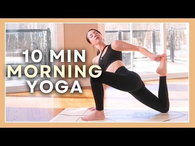 10 min Morning Yoga Flow (ALL LEVELS - NO PROPS)