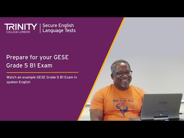 GESE Grade 5 B1 Exam Example | Home Office-approved | Sehlule