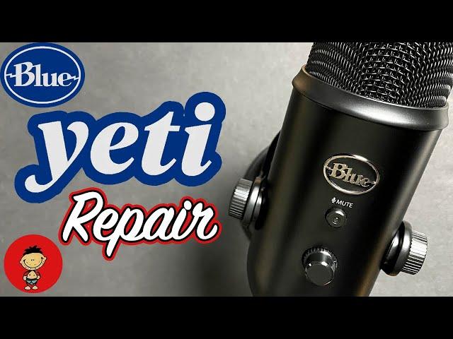 Broken USB Port Repair on a Blue Yeti Microphone - Mini USB Port Replacement