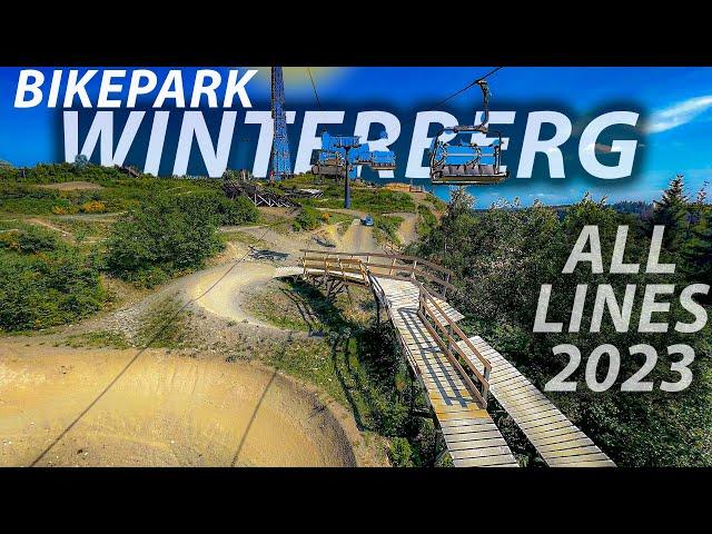 Bikepark Winterberg 2023 Alle Lines