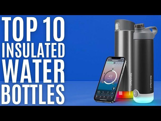 Top 10: Best Insulated Water Bottles of 2022 / Smart Water Bottles, Keeps Hot and Cold