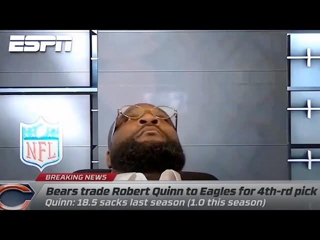 The Eagles have Marcus Spears floored after landing another trade  | NFL Live