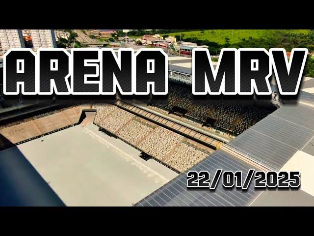 ARENA MRV DRENAGEM DO GRAMADO.