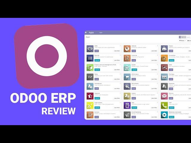 Odoo ERP: todo lo que necesitas saber en 5 minutos