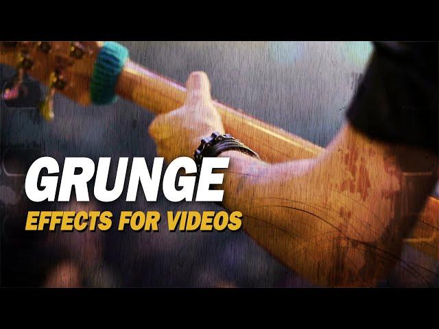 Grunge Effect in Seconds (Final Cut Pro X)