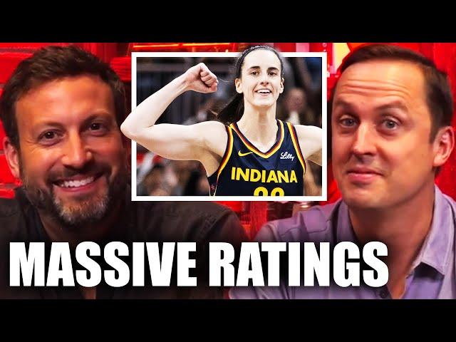 Caitlin Clark MANIA Continues To Deliver MASSIVE WNBA Ratings | OutKick Hot Mic