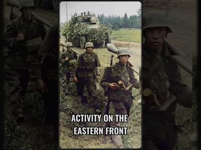 WW2 Historic Footage Colorized:  Activity on the Eastern Front #ww2 #history #ww2stories