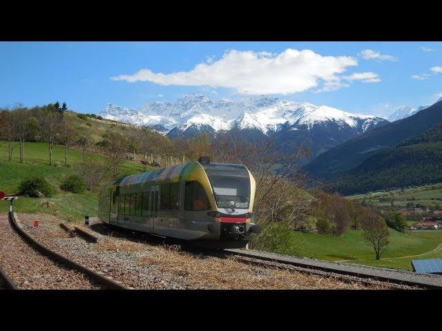 Eine Südtiroler Erfolgsgeschichte: Mit der Vinschgaubahn von Mals nach Meran